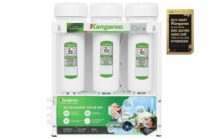 Máy lọc nước RO Hydrogen Kangaroo KGHP12K 12 lõi