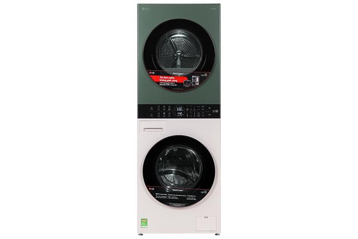 Tháp giặt sấy LG WashTower Inverter giặt 14 kg - sấy 10 kg WT1410NHEG